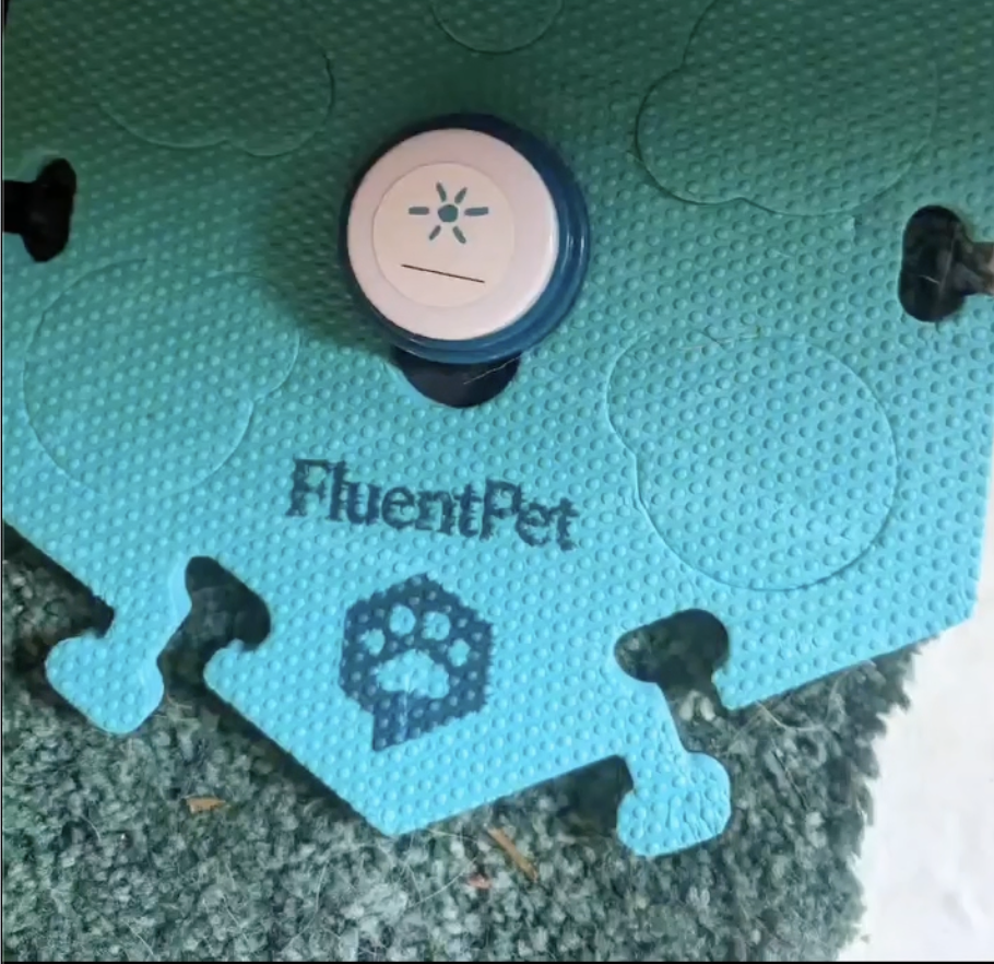 fluent pet outside button